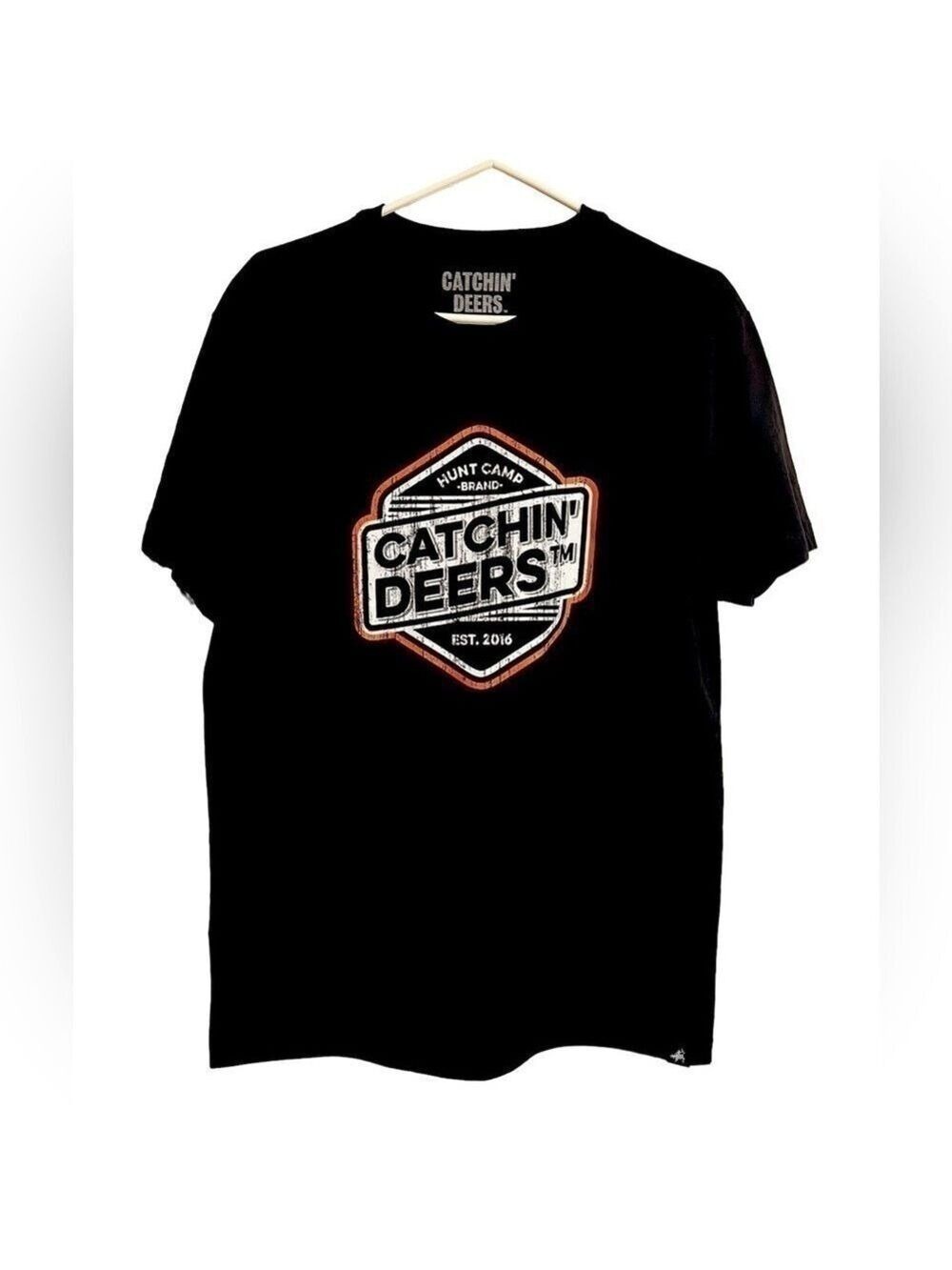 Catchin Deers Printed T Shirt